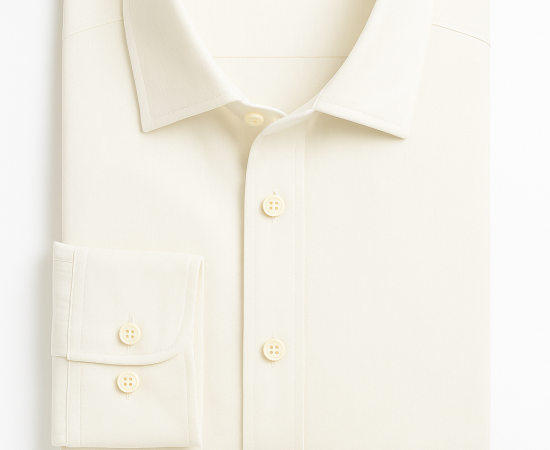 Hemp bamboo white folded